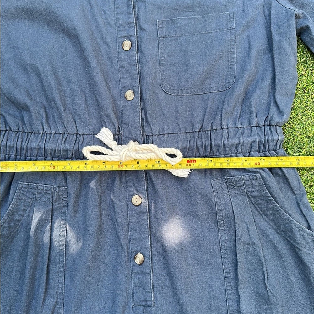 Universal Thread Linen Blend Romper - image 5